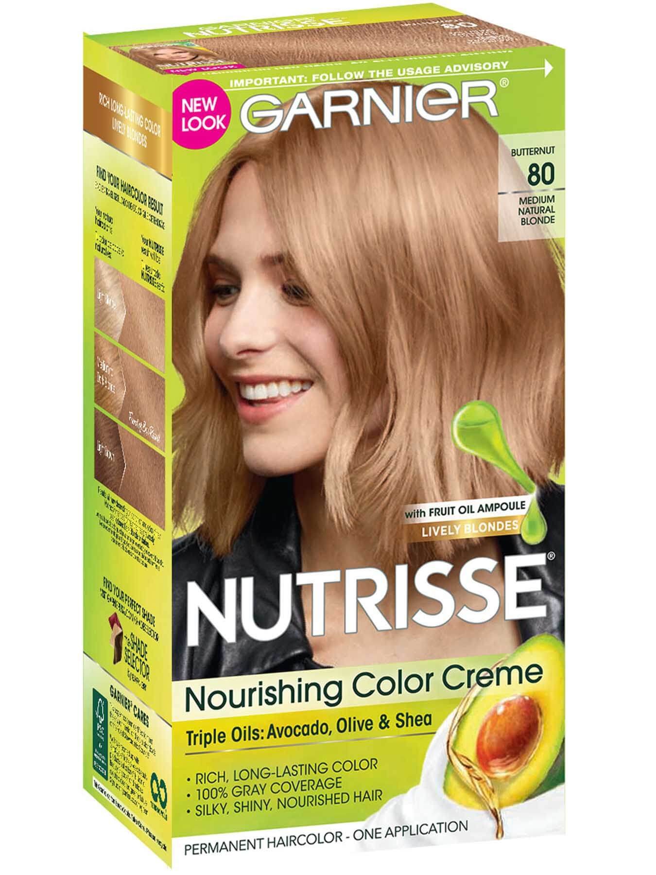 Nourishing Color Creme Medium Natural Blonde 80 (Butternut).